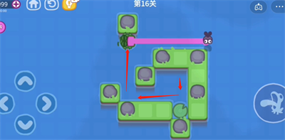 分享功夫蛙16级通关方法