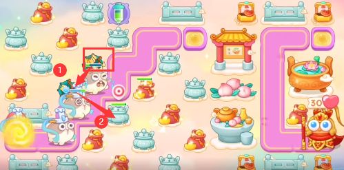 保卫萝卜4周赛8.4攻略：8月4日西游周赛图文通关步骤[多图]图片2