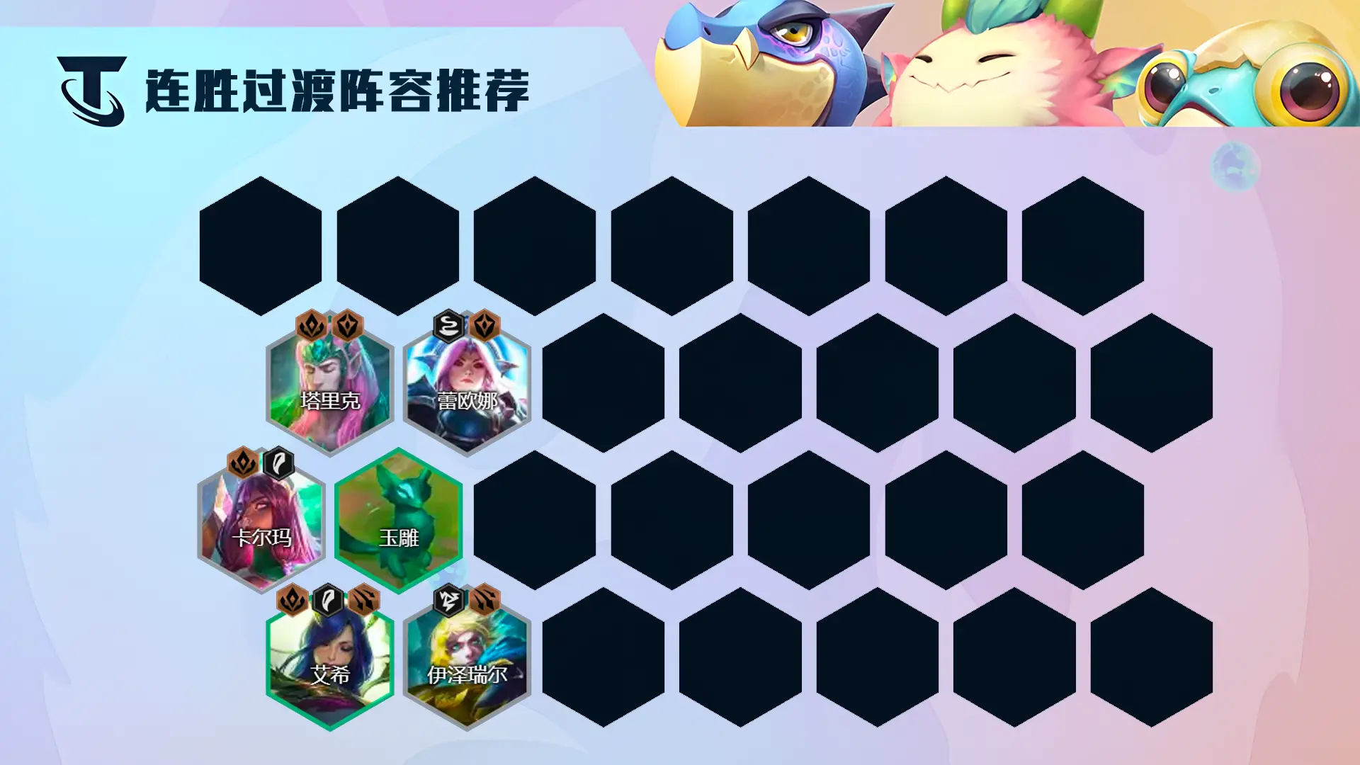 云顶之弈新版本上分攻略，云顶之弈:学会这套阵容,让你在王者局接连不断的上分