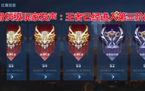 高手不会打，很难得分？硬核玩家的声音：王者进入第三阶段——