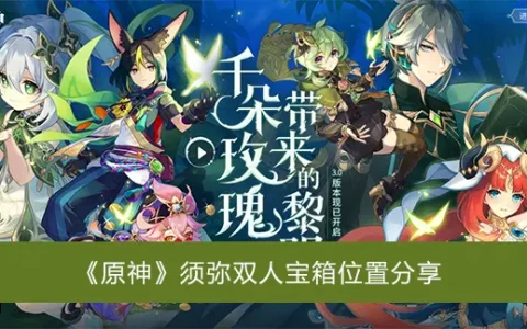 原神须弥双宝箱位置分享