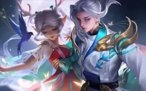 王者荣耀云中君x瑶同人3dHDCP插画无水印无烟超甜