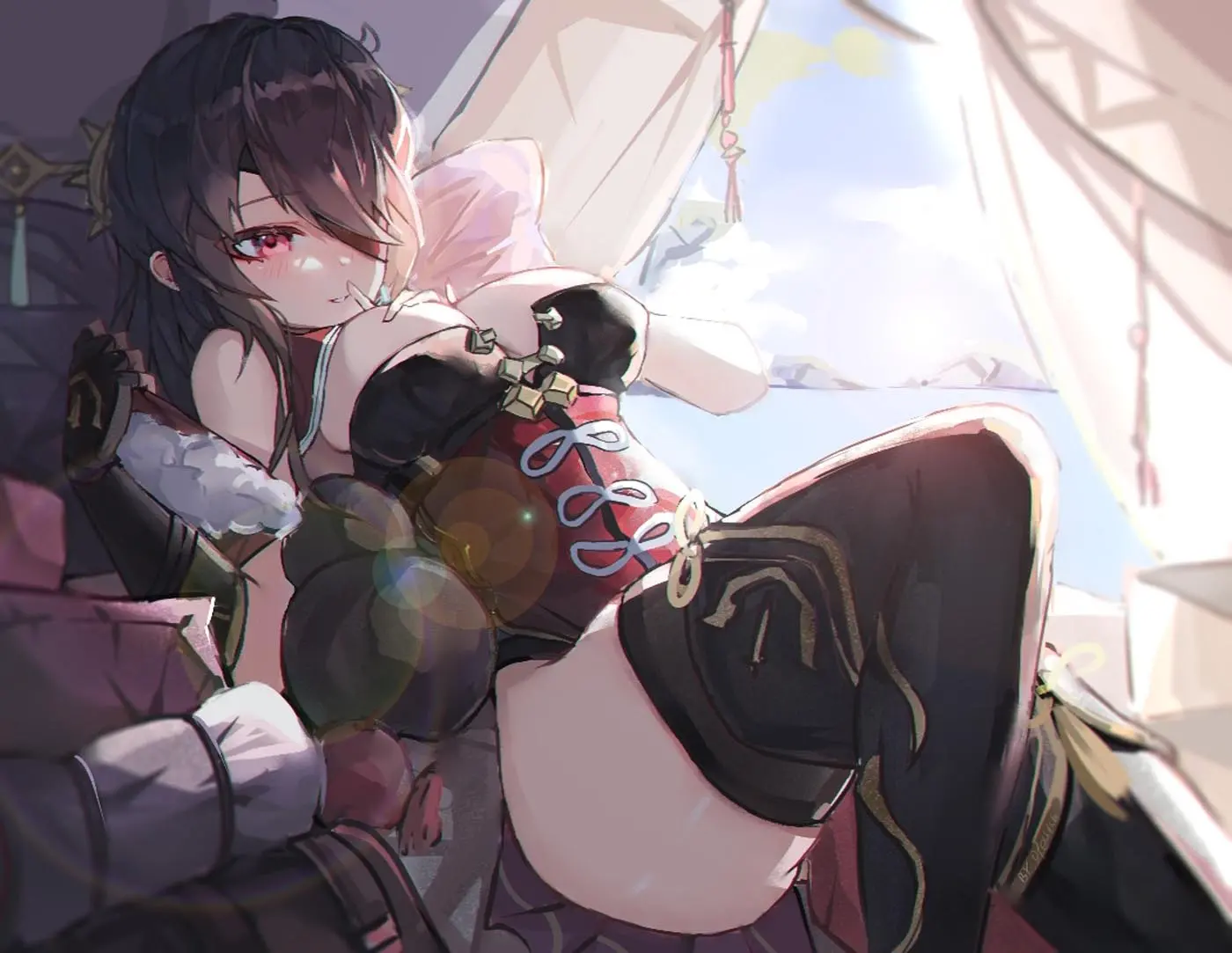 wallpaper原神北斗早安性感立绘超高清无水印（一）