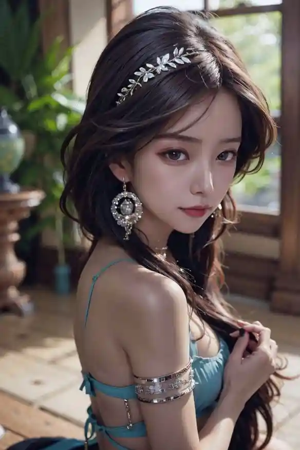 游侠AI站：好白好深！身材劲爆的百变韩系AI美人！