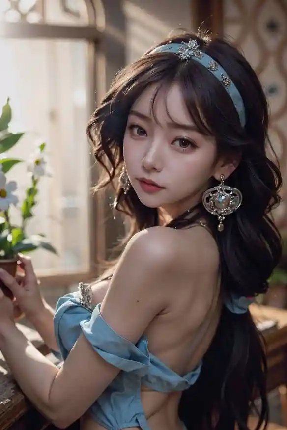 游侠AI站：好白好深！身材劲爆的百变韩系AI美人！