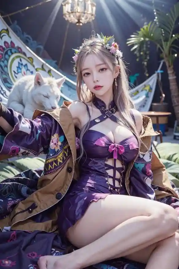 游侠AI站：好白好深！身材劲爆的百变韩系AI美人！