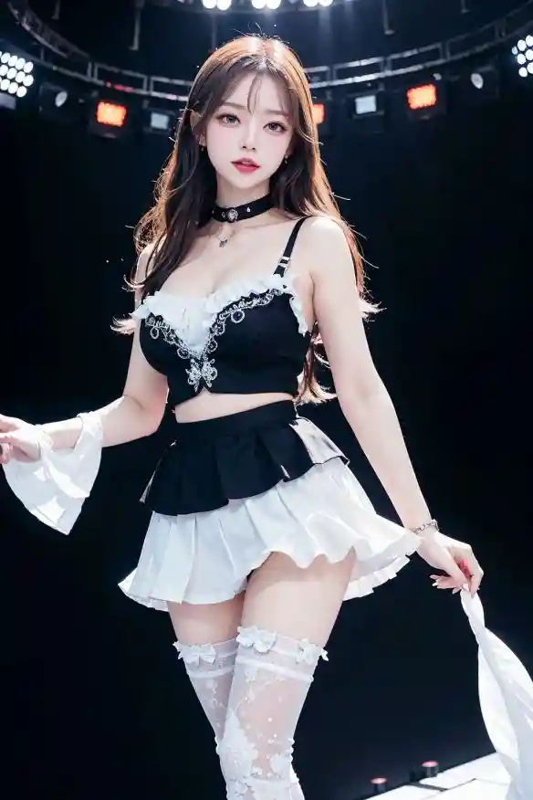 游侠AI站：好白好深！身材劲爆的百变韩系AI美人！