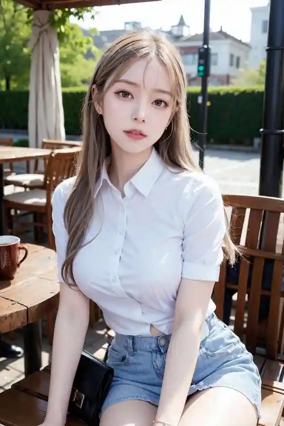 游侠AI站：好白好深！身材劲爆的百变韩系AI美人！