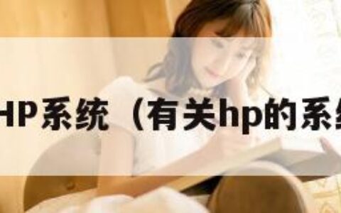 1V6高HP系统（有关hp的系统小说）