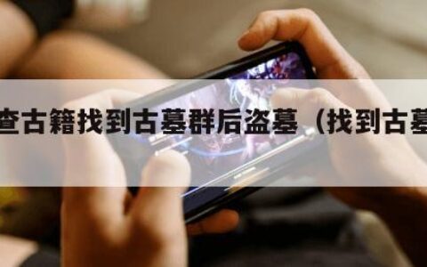 男子查古籍找到古墓群后盗墓（找到古墓的电影）