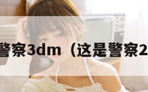 这是警察3dm（这是警察2审讯）