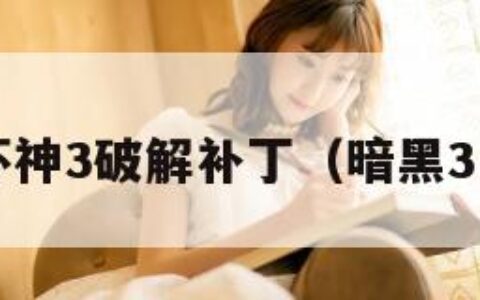 暗黑破坏神3破解补丁（暗黑3 pc破解）