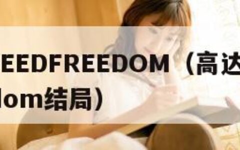 高达SEEDFREEDOM（高达SEEDfreedom结局）