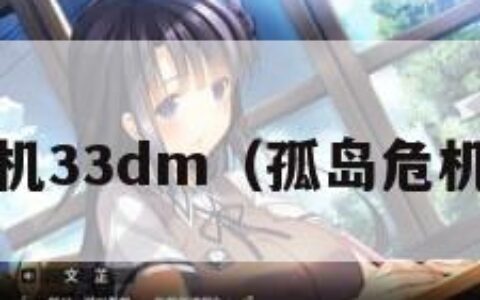 孤岛危机33dm（孤岛危机3攻略）