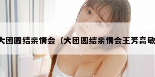 大团圆结亲情会（大团圆结亲情会王芳高敏）