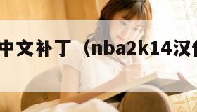 k14中文补丁（nba2k14汉化补丁）"