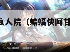 蝙蝠侠阿甘疯人院（蝙蝠侠阿甘疯人院卡bug了）