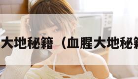 血腥大地秘籍（血腥大地秘籍台）