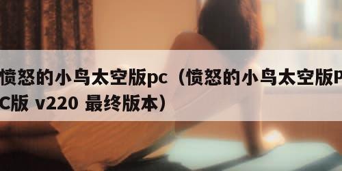 愤怒的小鸟太空版pc（愤怒的小鸟太空版PC版 v220 最终版本）