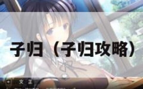 子归（子归攻略）