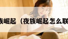 夜族崛起（夜族崛起怎么联机）