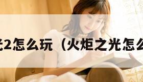 火炬之光2怎么玩（火炬之光怎么玩的好）