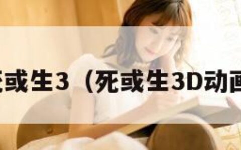 死或生3（死或生3D动画）