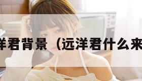 远洋君背景（远洋君什么来头）