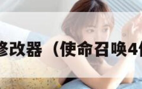 使命召唤4修改器（使命召唤4修改器下载）