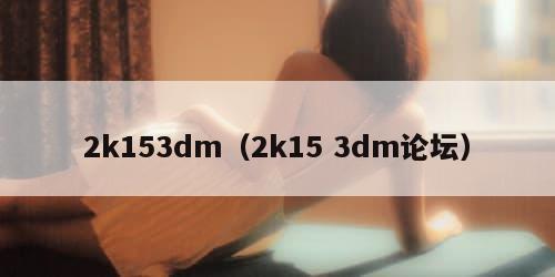 k153dm（2k15