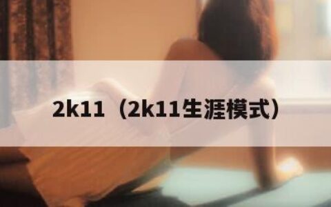 2k11（2k11生涯模式）