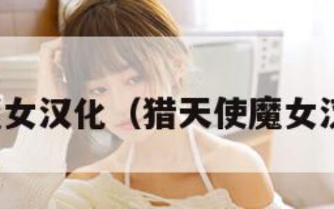 猎天使魔女汉化（猎天使魔女汉化教程）