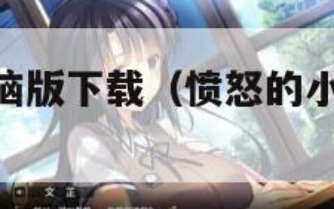 愤怒小鸟电脑版下载（愤怒的小鸟pc版安装包）