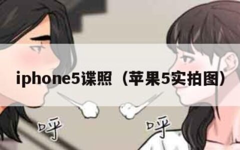 iphone5谍照（苹果5实拍图）