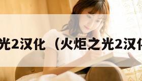 火炬之光2汉化（火炬之光2汉化mod）