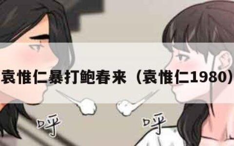 袁惟仁暴打鲍春来（袁惟仁1980）