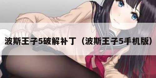 波斯王子5破解补丁（波斯王子5手机版）