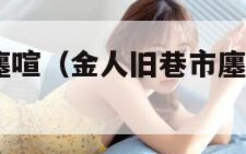 金人旧巷市廛喧（金人旧巷市廛喧物流规划45分）