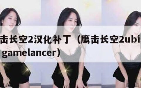 鹰击长空2汉化补丁（鹰击长空2ubisoft gamelancer）
