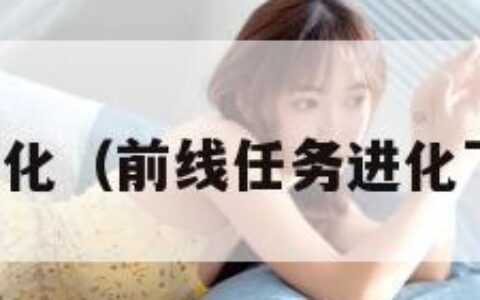 前线任务进化（前线任务进化下载游侠网）