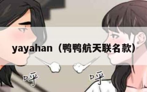 yayahan（鸭鸭航天联名款）