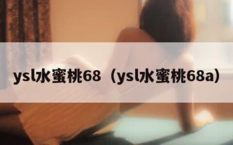ysl水蜜桃68（ysl水蜜桃68a）
