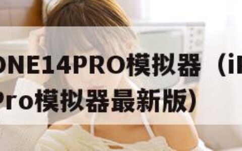 IPHONE14PRO模拟器（iPhone14Pro模拟器最新版）