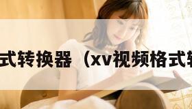 视频格式转换器（xv视频格式转换器）