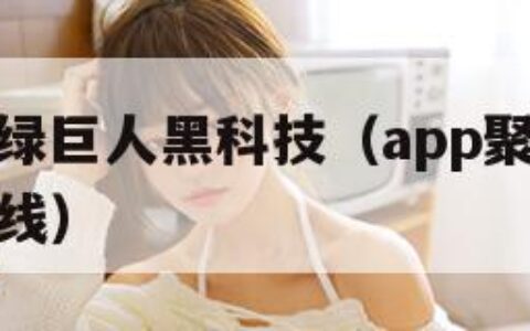 APP聚合绿巨人黑科技（app聚合绿巨人黑科技在线）