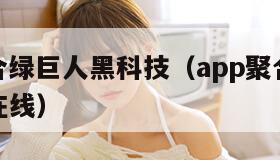 APP聚合绿巨人黑科技（app聚合绿巨人黑科技在线）