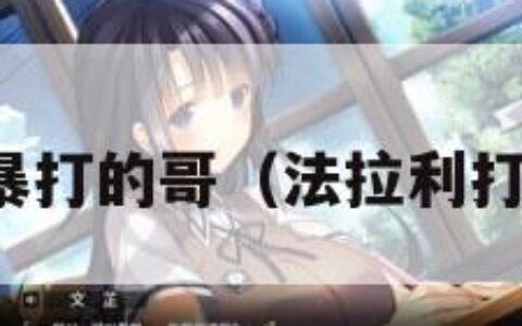 法拉利车主暴打的哥（法拉利打人车主身份）