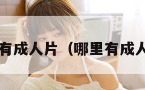 哪里有成人片（哪里有成人片?）