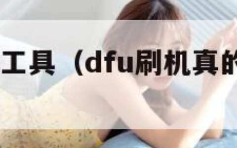 defy刷机工具（dfu刷机真的更干净吗）