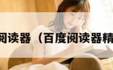百度阅读器（百度阅读器精简版）